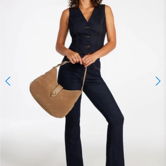 Shoe Dazzle Elegant Brown Shoulder Bag - Picture 6 of 6